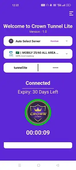 Play Crown Tunnel Lite as an online game Crown Tunnel Lite with UptoPlay