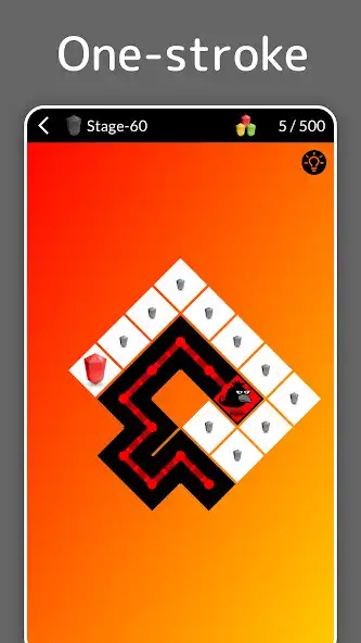Play Crow Walk - One stroke puzzle  and enjoy Crow Walk - One stroke puzzle with UptoPlay