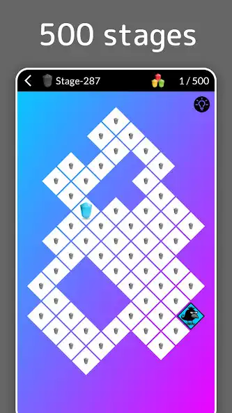 Play Crow Walk - One stroke puzzle as an online game Crow Walk - One stroke puzzle with UptoPlay