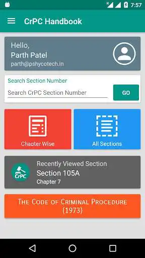 Play CrPC Handbook - Criminal Code as an online game CrPC Handbook - Criminal Code with UptoPlay