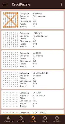 Play CruciPuzzle - Italian as an online game CruciPuzzle - Italian with UptoPlay