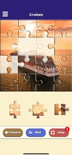 Play Cruise Lovers Puzzle as an online game Cruise Lovers Puzzle with UptoPlay