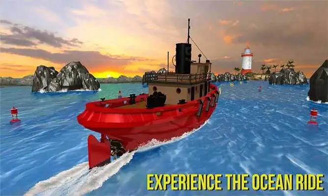 Play Cruise Ship Tourist Passenger Cargo Transporter