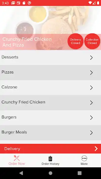 Play Crunchy Fried Chicken And Pizza as an online game Crunchy Fried Chicken And Pizza with UptoPlay