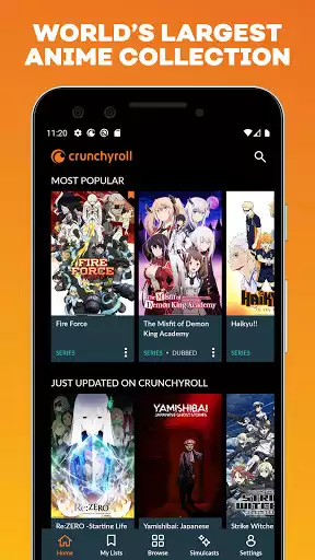 Play Crunchyroll  and enjoy Crunchyroll with UptoPlay