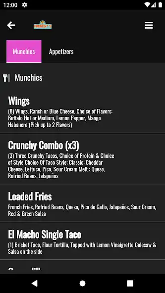 Play Crunchys For The Munchies as an online game Crunchys For The Munchies with UptoPlay