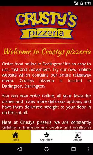 Play Crustys pizzeria