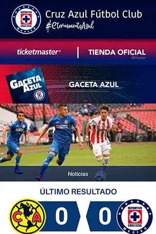 Play Cruz Azul FC as an online game online Cruz Azul FC with UptoPlay com.cruzazulfc.revista Play Cruz Azul FC as an online game Cruz Azul FC with UptoPlay