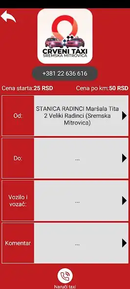 Play Crveni Taxi Sremska Mitrovica  and enjoy Crveni Taxi Sremska Mitrovica with UptoPlay