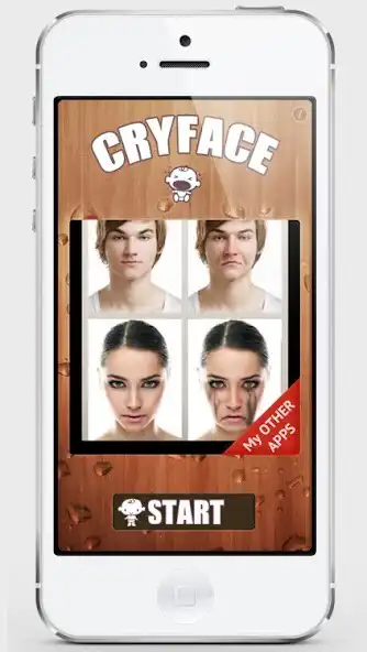 Play Crying Face Filter Editor as an online game Crying Face Filter Editor with UptoPlay