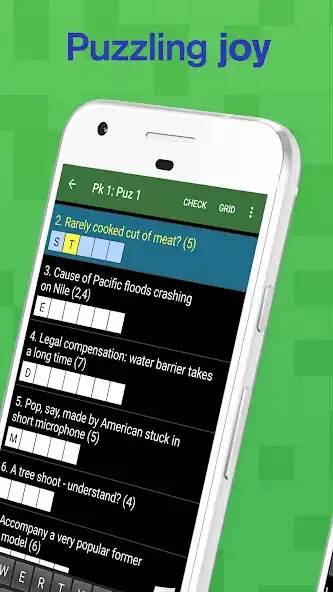 Play Cryptic Crossword as an online game Cryptic Crossword with UptoPlay