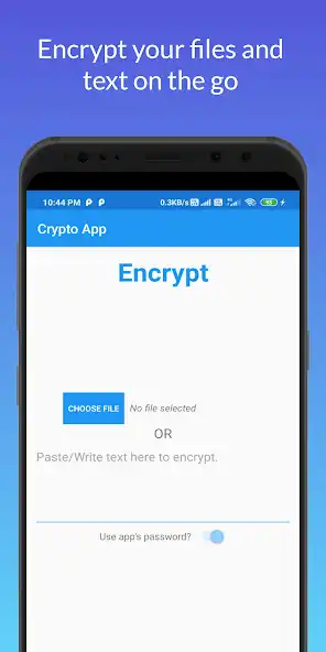 Play CryptoApp - Encrypted Notes   as an online game CryptoApp - Encrypted Notes   with UptoPlay