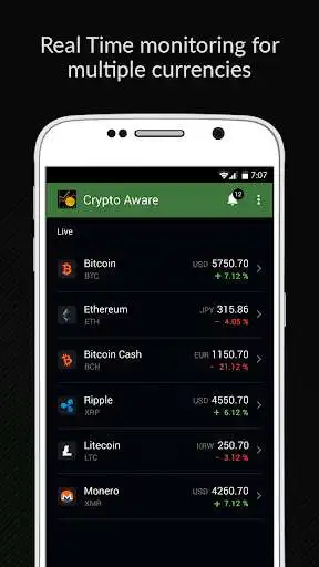 Play Crypto Aware - Bitcoin and Altcoin Notifier as an online game Crypto Aware - Bitcoin and Altcoin Notifier with UptoPlay