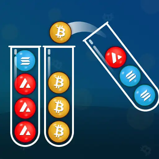 Play Crypto Ball Sort Earn BTC ETH APK