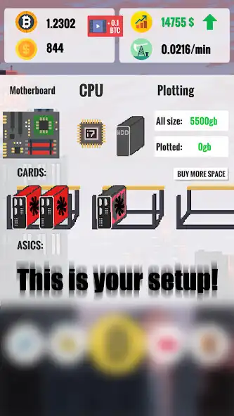 Play Crypto Coin Game - BTC mining!  and enjoy Crypto Coin Game - BTC mining! with UptoPlay