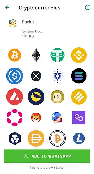Play Cryptocurrencies Stickers  and enjoy Cryptocurrencies Stickers with UptoPlay