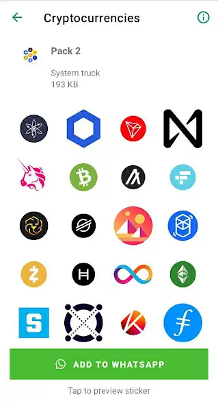 Play Cryptocurrencies Stickers as an online game Cryptocurrencies Stickers with UptoPlay