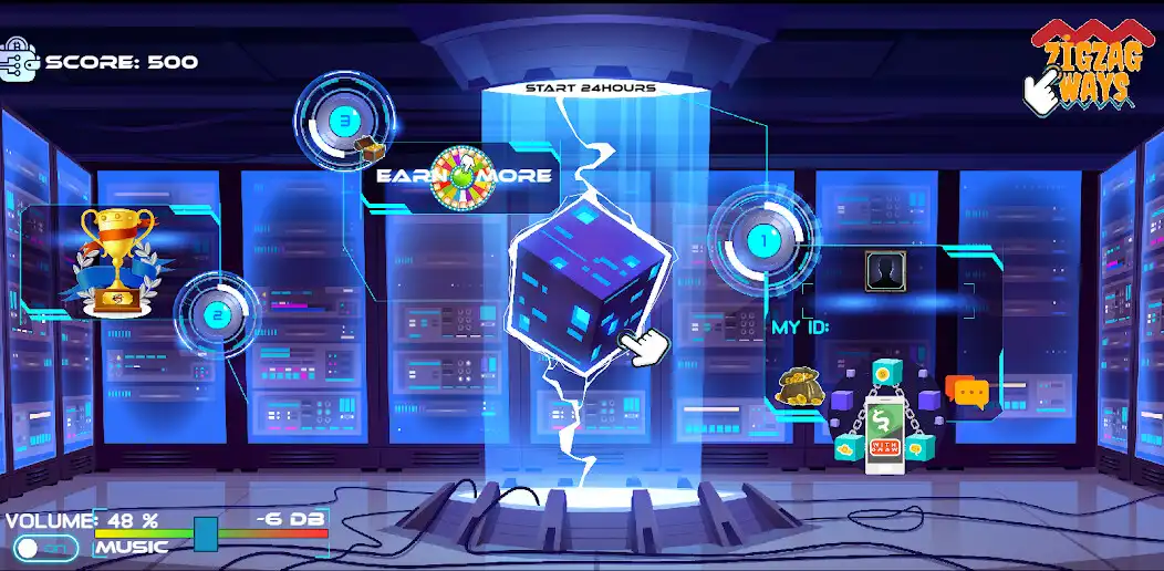 Play CryptoEarn (BlockChain) as an online game CryptoEarn (BlockChain) with UptoPlay