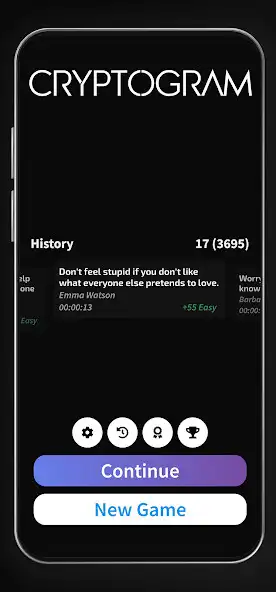Play Cryptogram - Decrypt Quotes  and enjoy Cryptogram - Decrypt Quotes with UptoPlay