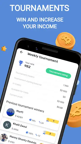 Play Cryptomania —Trading Simulator as an online game Cryptomania —Trading Simulator with UptoPlay