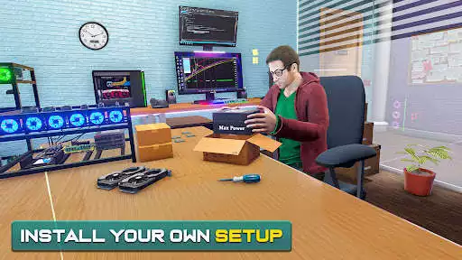Play Crypto Mining PC Builder Sim as an online game Crypto Mining PC Builder Sim with UptoPlay