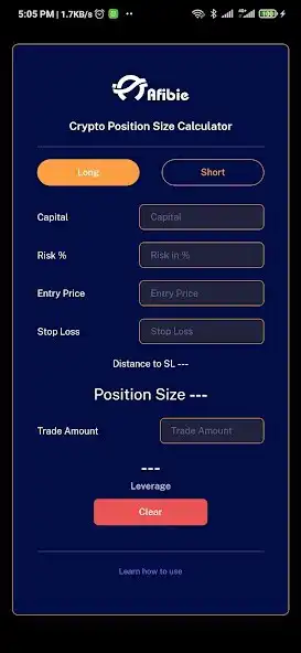 Play Crypto Position Size Calc  and enjoy Crypto Position Size Calc with UptoPlay
