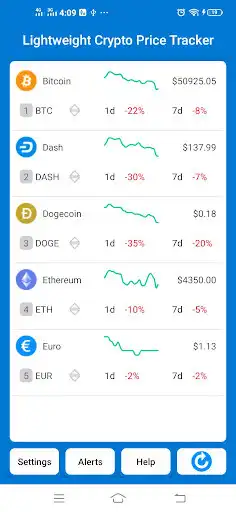 Play Crypto Price Tracker  and enjoy Crypto Price Tracker with UptoPlay