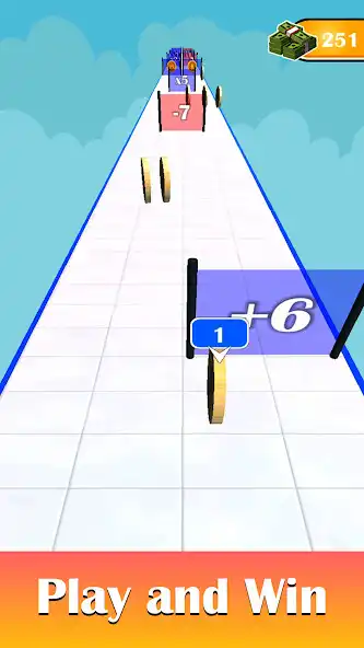 Play Crypto Rush 3D Coin Roll Race as an online game Crypto Rush 3D Coin Roll Race with UptoPlay