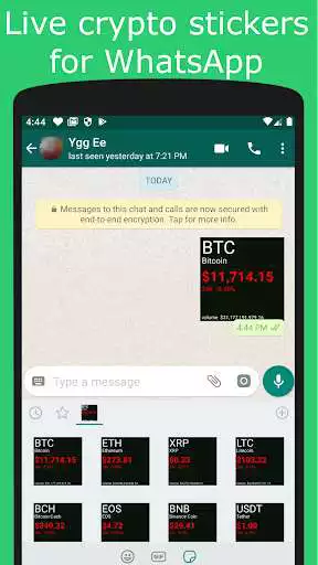 Play Crypto Stickers for Whatsapp
