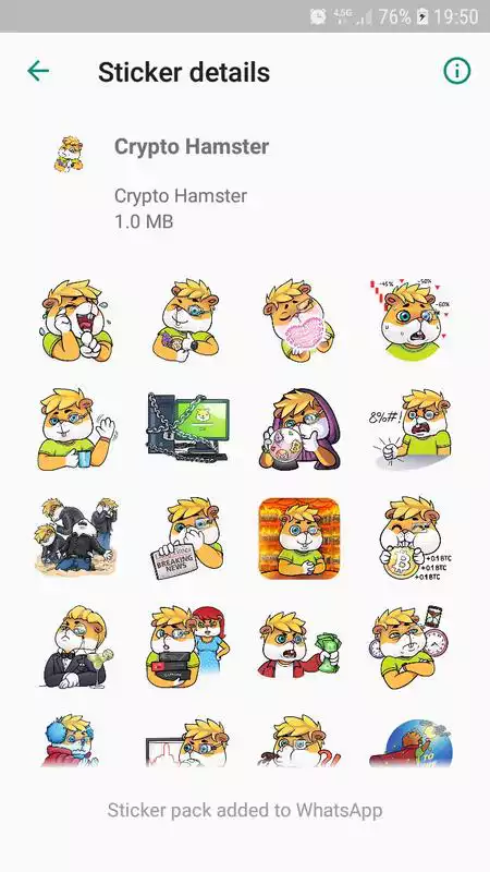 Play Crypto Stickers for Whatsapp
