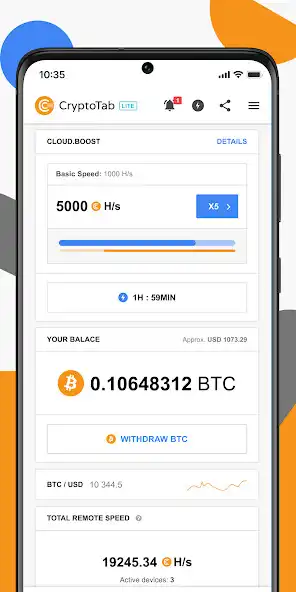 Play CryptoTab Lite — Get Bitcoin i  and enjoy CryptoTab Lite — Get Bitcoin i with UptoPlay