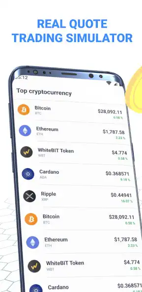 Play Cryptotrade trading simulator  and enjoy Cryptotrade trading simulator with UptoPlay