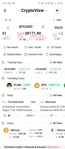 Play Crypto View : Basic Analysis  and enjoy Crypto View : Basic Analysis with UptoPlay