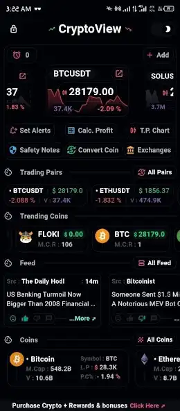 Play Crypto View : Basic Analysis as an online game Crypto View : Basic Analysis with UptoPlay
