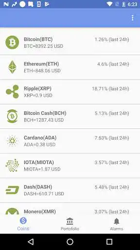 Play CryptoWidget as an online game CryptoWidget with UptoPlay