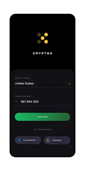 Play Cryptox: Flutter Template  and enjoy Cryptox: Flutter Template with UptoPlay