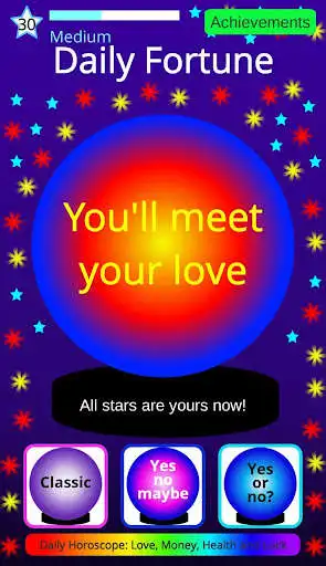 Play Crystal Ball Fortune Teller Free Horoscope as an online game Crystal Ball Fortune Teller Free Horoscope with UptoPlay