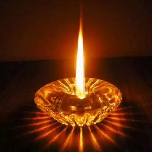 Free play online Crystal Candle Light LWP APK