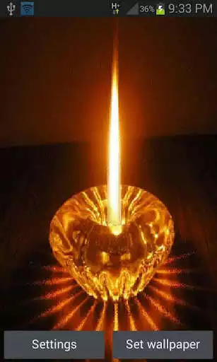 Play Crystal Candle Light LWP  and enjoy Crystal Candle Light LWP with UptoPlay