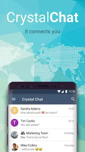 Play Crystal Chat as an online game Crystal Chat with UptoPlay