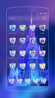 Play Crystal Ice Theme
