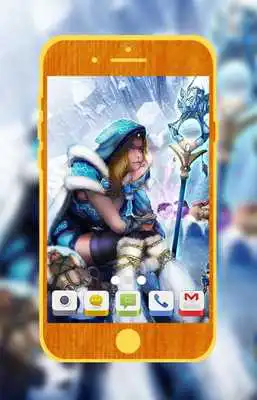 Play Crystal Maiden Wallpaper