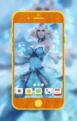 Play Crystal Maiden Wallpaper