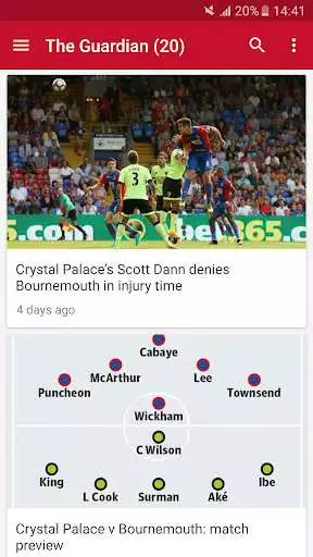 Play Crystal Palace Football News  and enjoy Crystal Palace Football News with UptoPlay