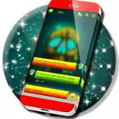 Free play online Crystal Skull SMS Theme APK