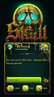 Play Crystal Skull SMS Theme