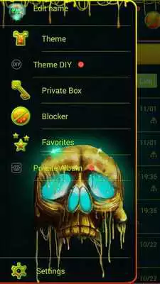 Play Crystal Skull SMS Theme