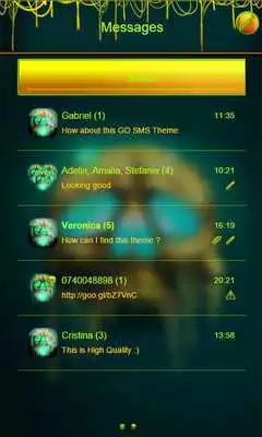 Play Crystal Skull SMS Theme