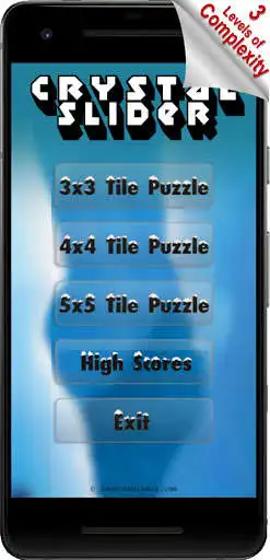 Play Crystal Slider - A free slider puzzle game  and enjoy Crystal Slider - A free slider puzzle game with UptoPlay