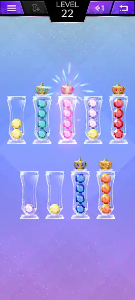 Play Crystal Sort Puzzle  and enjoy Crystal Sort Puzzle with UptoPlay